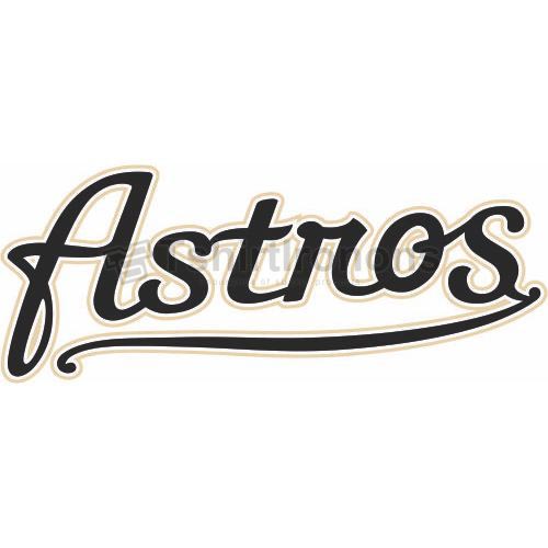 Houston Astros T-shirts Iron On Transfers N1588